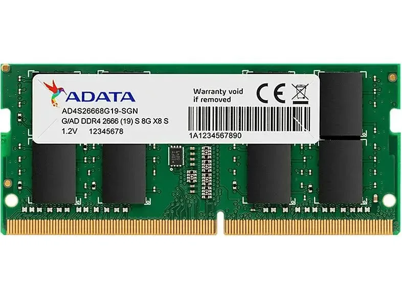 ADATA 8 Go DDR4 SO-DIMM - vue principale