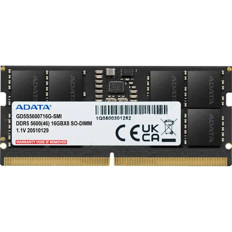 ADATA Gold 32 Go DDR5 5200 MHz - vue principale