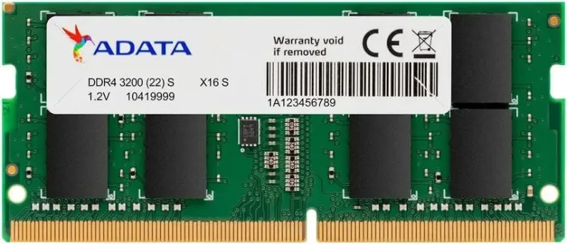 ADATA SO-DIMM 8 Go DDR4 3200 MHz - vue principale
