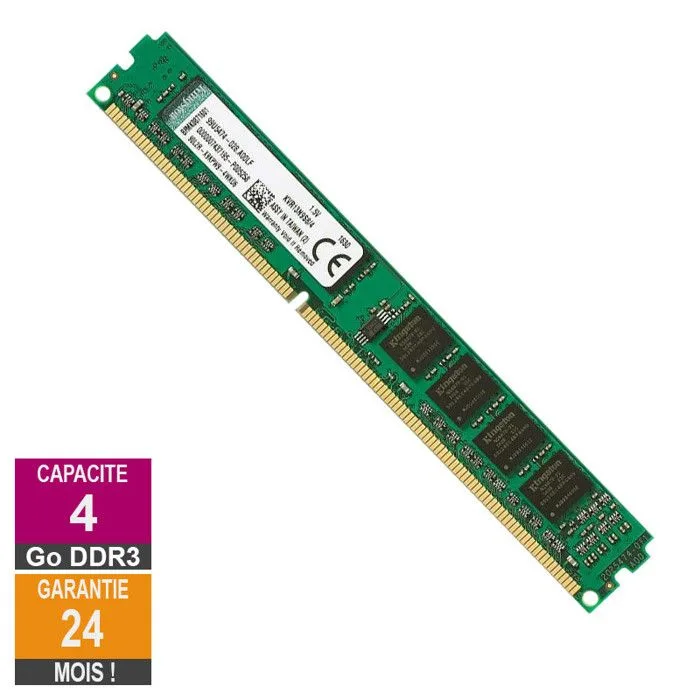 Kingston ValueRAM KVR13N9S8/4 4Go DDR3 1333MHz