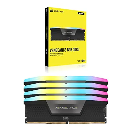 Corsair 64 Go Kit 4x16Go DDR5 6200 MHz - vue 6