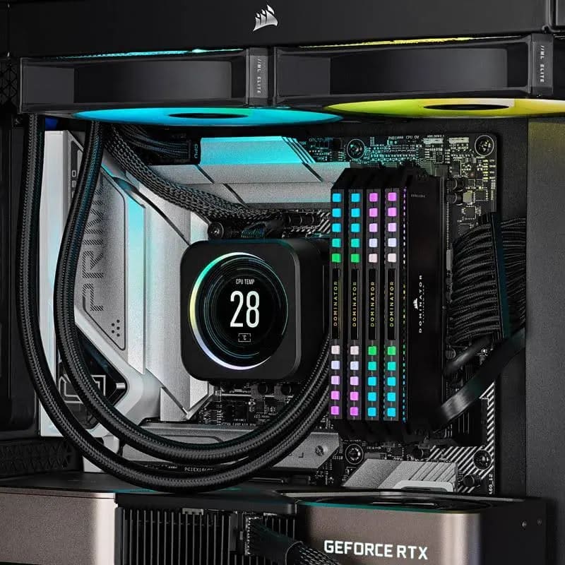 Corsair 64 Go Kit 4x16Go DDR5 6400 MHz - vue 5