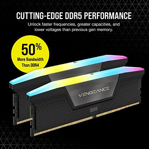 Corsair 96 Go Kit 2x48Go DDR5 5200 MHz - vue 3