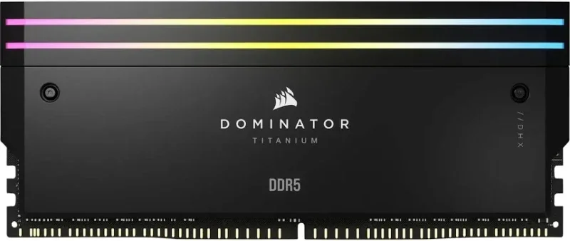 Corsair Dominator Titanium Kit 2x DDR5 RGB - vue principale
