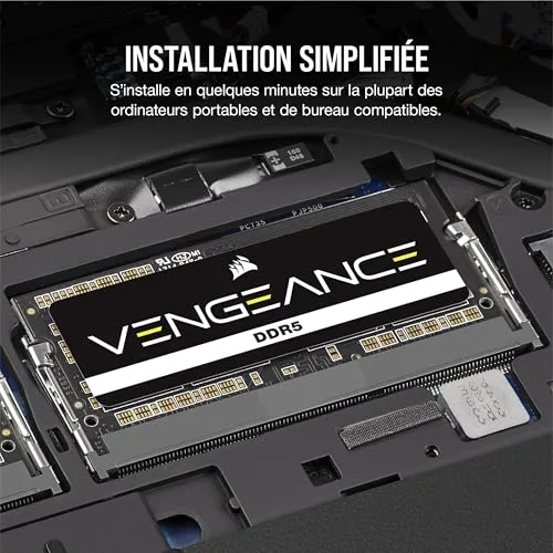 Corsair Vengeance 48 Go DDR5 4800 MHz - vue 5