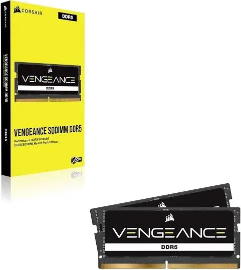 Corsair Vengeance 64 Go Kit 2x32Go DDR5 4800 MHz - vue 4