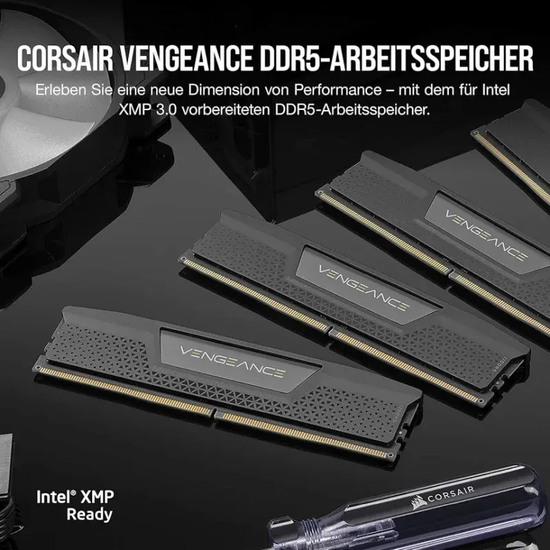 Corsair Vengeance RGB 48 Go Kit 2x24Go DDR5 6000 MHz - vue 4