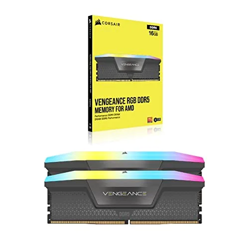 Corsair Vengeance RGB 64 Go Kit 2x32Go DDR5 5600 MHz - vue 6