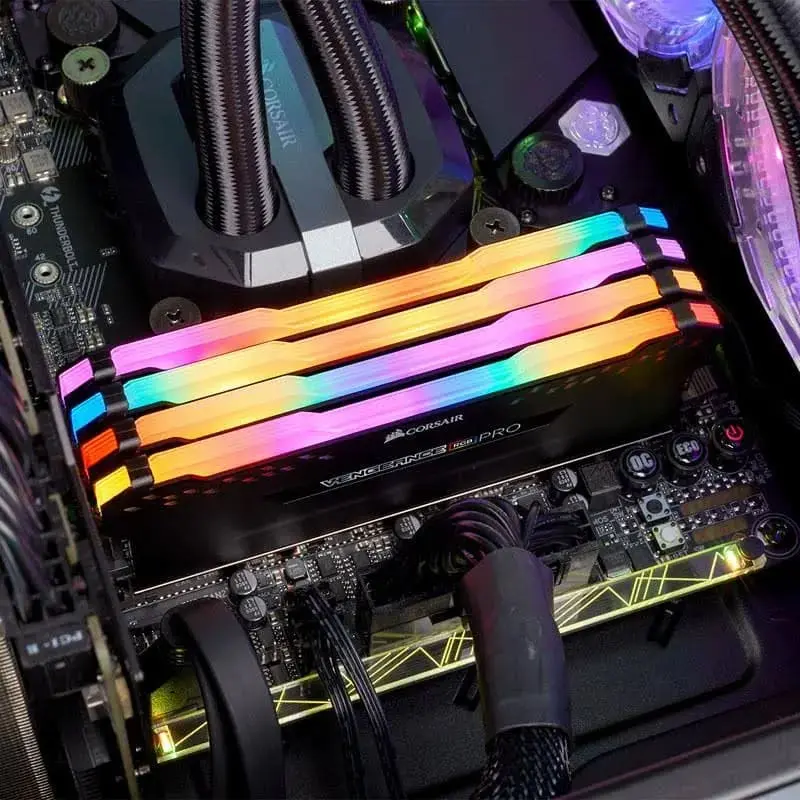 Corsair Vengeance RGB Pro 32 Go Kit 2x16Go DDR4 2933 MHz - vue 5
