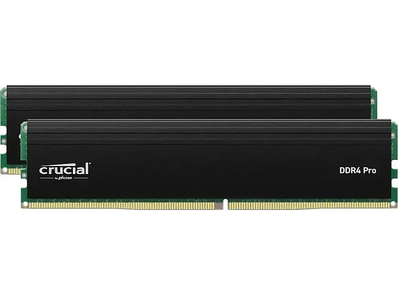 Crucial 32 Go Kit 2x16Go DDR4 3200 MHz - vue principale