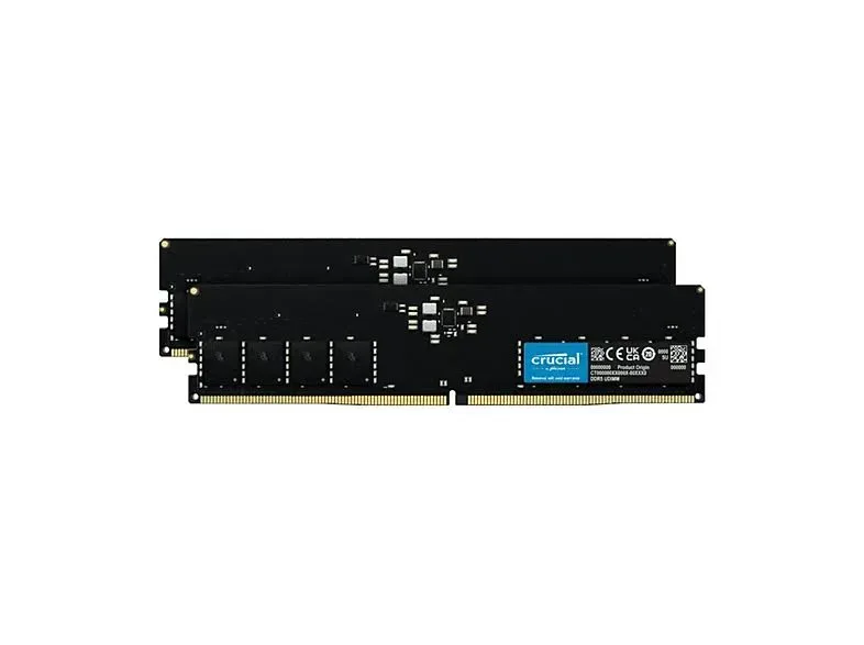 Crucial 32 Go Kit 2x16Go DDR5 4800 MHz - vue principale