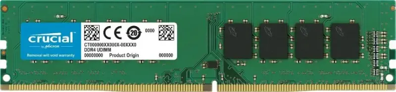 Crucial 8 Go DDR4 2666 MHz - vue principale