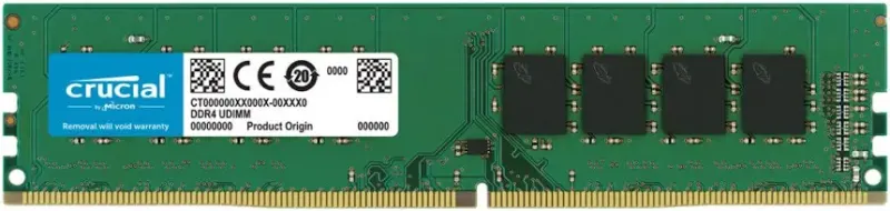 Crucial 8 Go DDR4 3200 MHz - vue principale