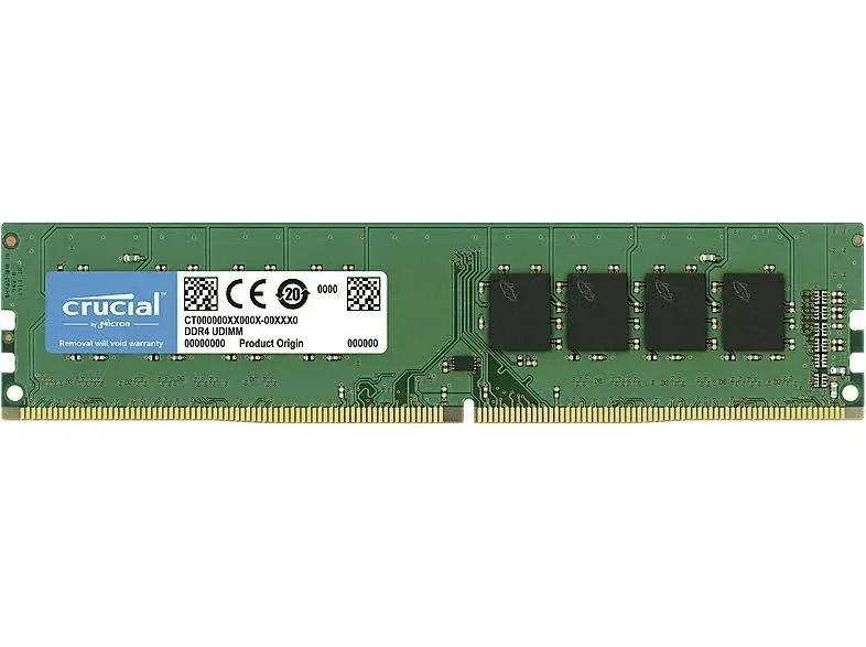Crucial 8 Go DDR4 3200 MHz - vue principale