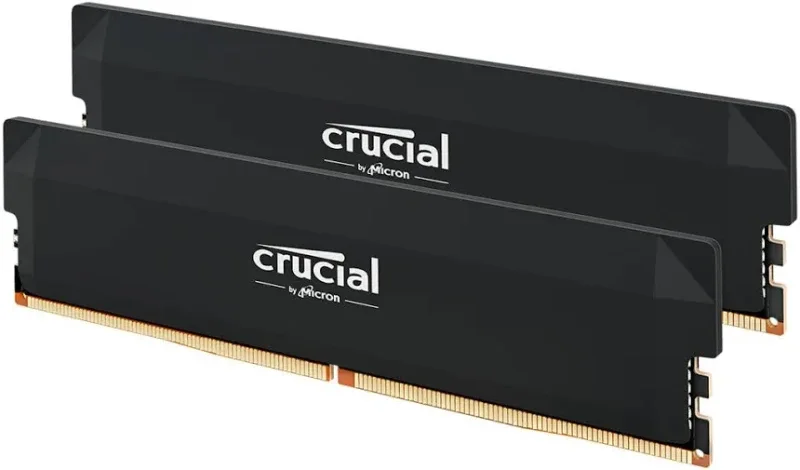 Crucial Pro 32 Go Kit 2x16Go DDR5 6000 MHz - vue principale
