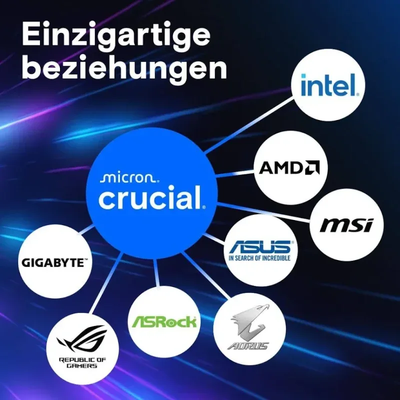 Crucial Pro 48 Go Kit 2x24Go DDR5 6000 MHz - vue 3