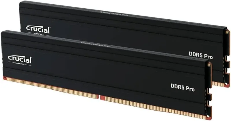 Crucial Pro 48 Go Kit 2x24Go DDR5 6000 MHz - vue principale