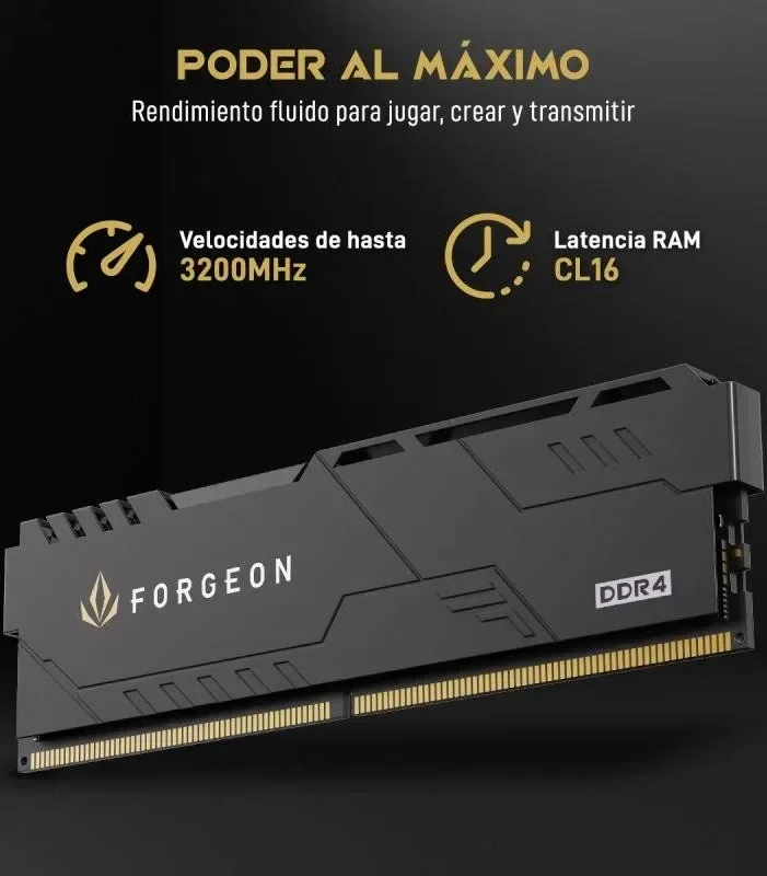 Forgeon Cyclone PLUS V2 32 Go Kit 2x16Go DDR4 3200 MHz - vue 4
