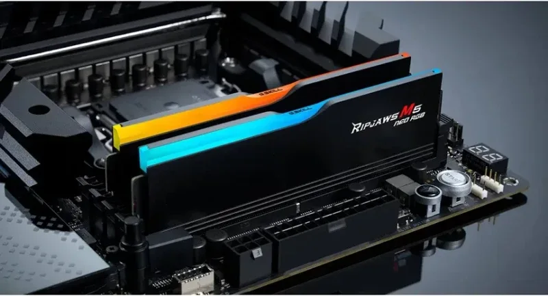 G.Skill Ripjaws M5 RGB 64 Go Kit 2x32Go DDR5 6000 MHz - vue 2
