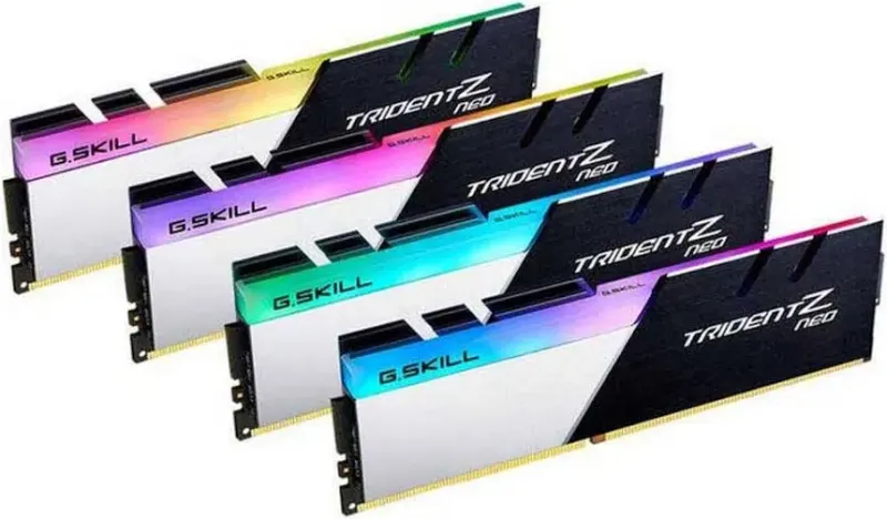 G.Skill Trident Z Neo 64 Go Kit 4x16Go DDR4 3200 MHz - vue principale