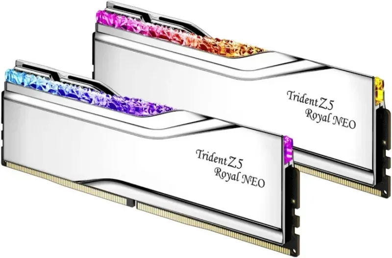 G.Skill Trident Z5 Neo RGB 32 Go Kit 2x16Go DDR5 8000 MHz - vue principale