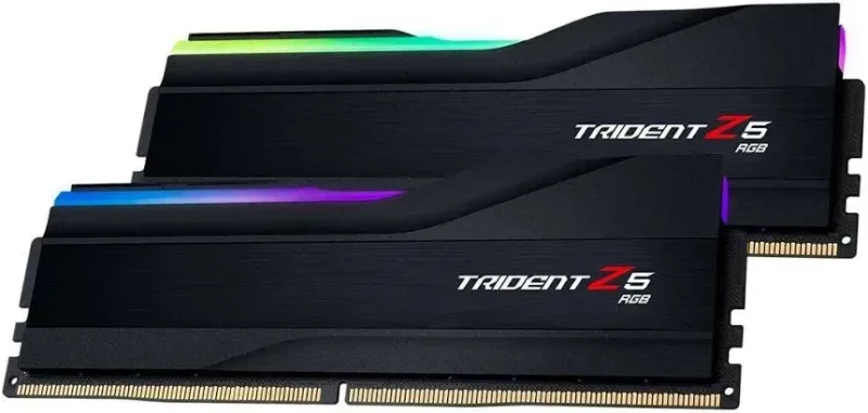 G.Skill Trident Z5 RGB 32 Go Kit 2x16Go DDR5 6000 MHz - vue 3