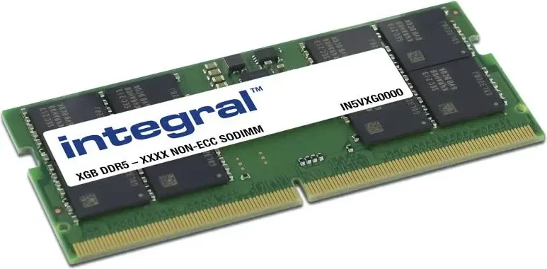 Integral IN5V32GNJRDX 32 Go DDR5 5600 MHz - vue principale
