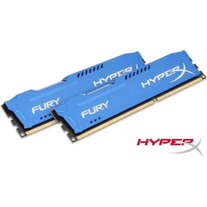 Kingston HyperX Fury Blue 16Go DDR3 1600MHz CL10
