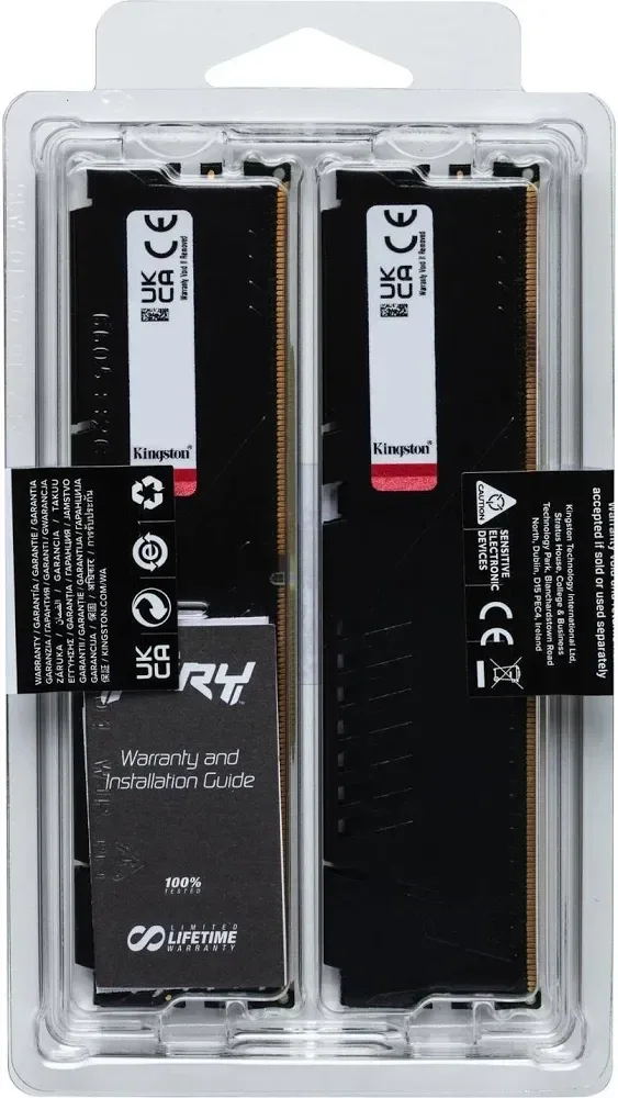 Kingston FURY 128 Go Kit 4x32Go DDR5 5200 MHz - vue 5