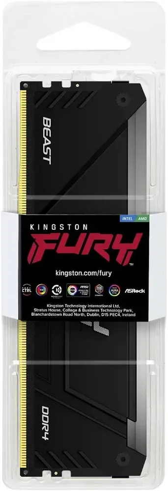 Kingston Fury Beast 16 Go DDR4 3200 MHz RGB - vue 2