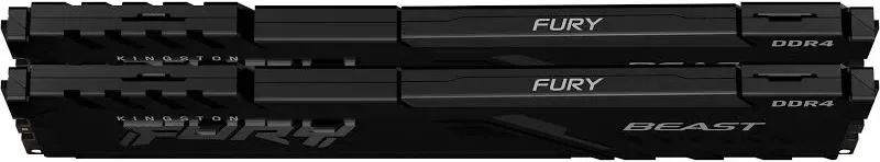 Kingston Fury Beast 32 Go Kit 2x16Go DDR4 3200 MHz - vue 4