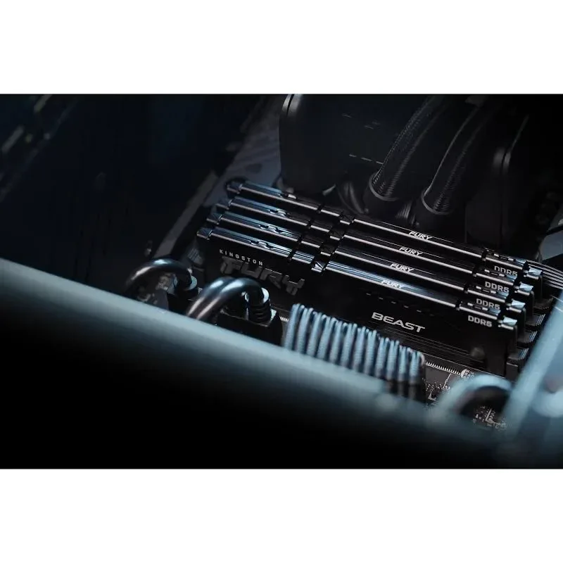 Kingston Fury Beast 64 Go Kit 2x32Go DDR5 5600 MHz - vue 4