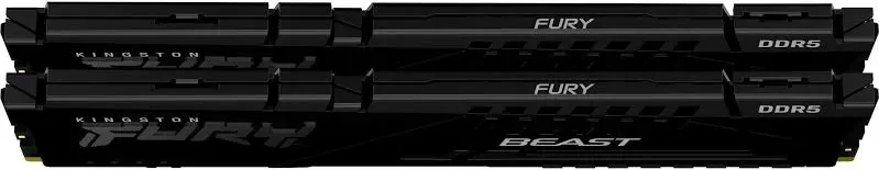 Kingston Fury Beast 64 Go Kit 2x32Go DDR5 6000 MHz - vue 3