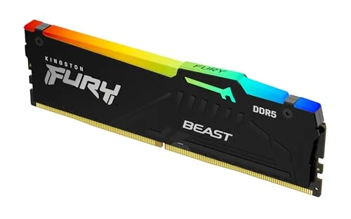Kingston Fury Beast RGB 16 Go DDR5 6000 MHz