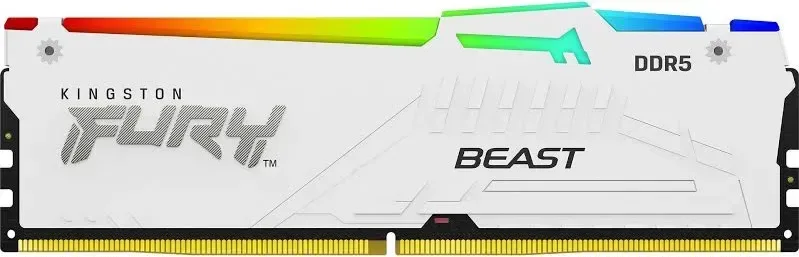 Kingston Fury Beast RGB 64 Go Kit 2x32Go DDR5 6000 MHz - vue 2