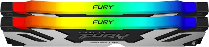 Kingston Fury Renegade RGB 32 Go Kit 2x16Go DDR5 6400 MHz - vue 2