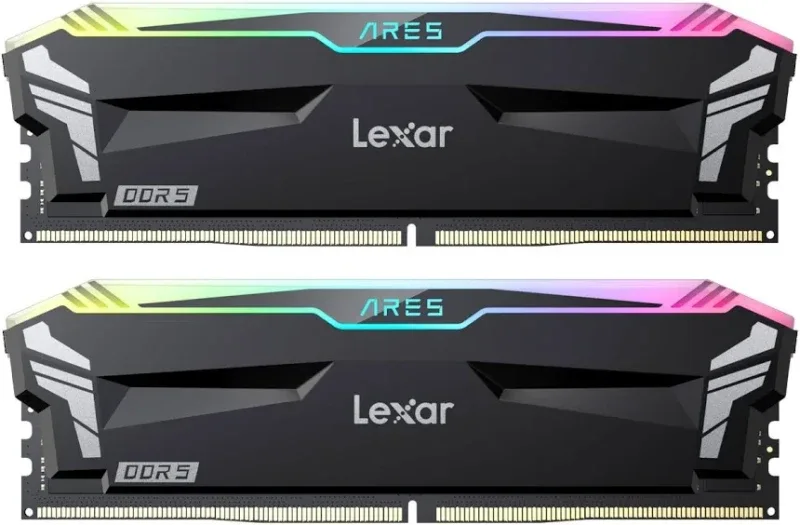 Lexar ARES RGB 32 Go Kit 2x16Go DDR5 6400 MHz - vue principale