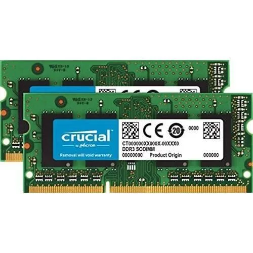 Crucial 8 Go (2x4 Go) DDR3 SO-DIMM 1600 MHz Mac
