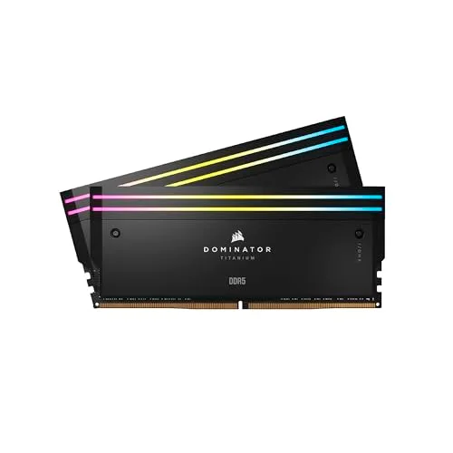 Corsair Dominator Titanium RGB DDR5 32 Go 7000 MT/s CL34