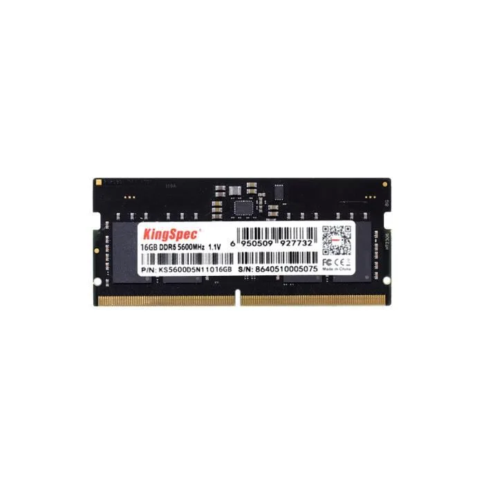 KingSpec DDR5 SO-DIMM 16 Go 5600 MHz
