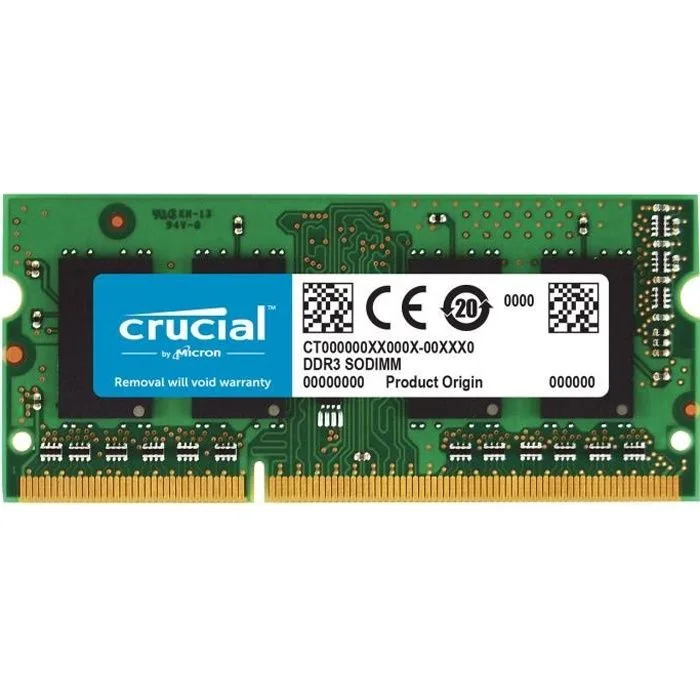 Crucial 8 Go DDR3 SO-DIMM 1333 MHz CL9