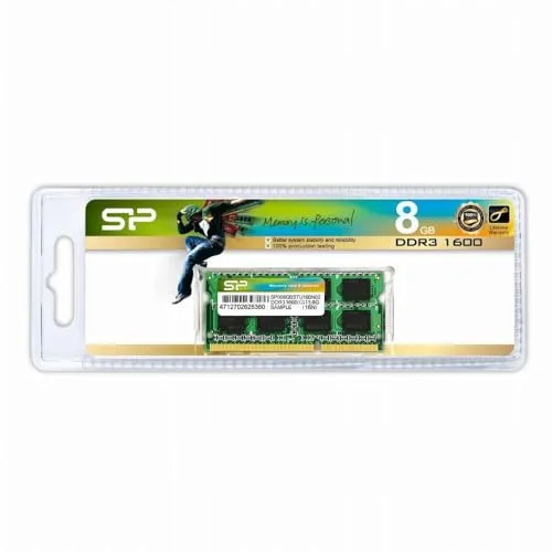 Silicon Power SP008GBSTU160N02 8 Go DDR3 1600 MHz SO-DIMM