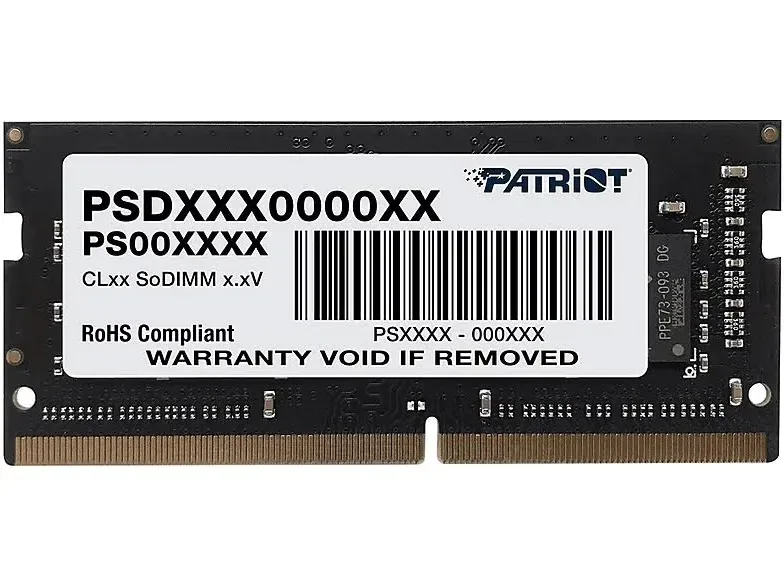 Patriot 8 Go DDR4 2133 MHz - vue principale