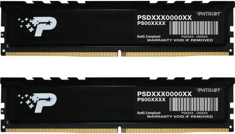 Patriot Signature Line 32 Go Kit 2x16Go DDR5 5600 MHz - vue principale