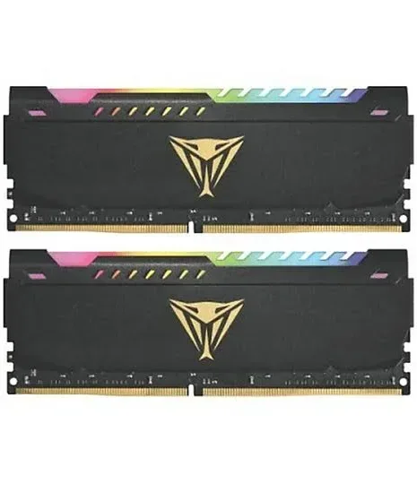 Patriot Viper Steel 32 Go Kit 2x16Go DDR4 3600 MHz RGB - vue principale