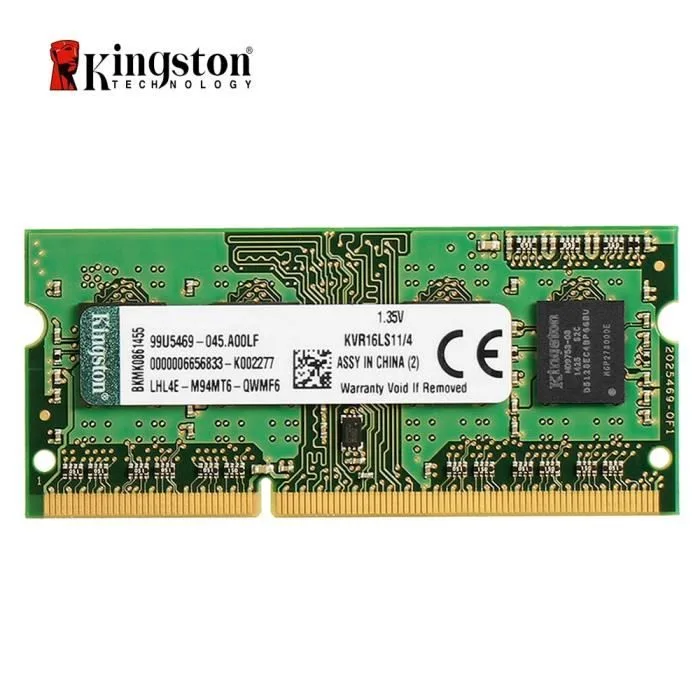 Kingston ValueRAM KVR16LS11/4 4Go DDR3L 1600MHz