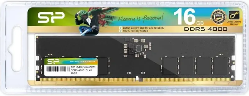 Silicon Power 16 Go DDR5 4800 MHz ECC - vue 3