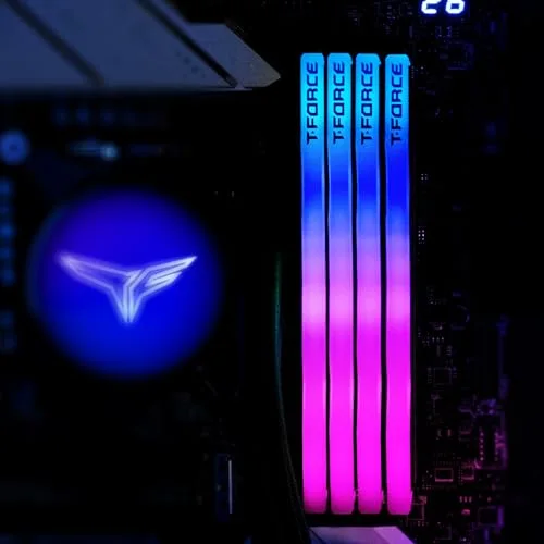 Team Group T-Force Delta RGB 32 Go Kit 2x16Go DDR5 6000 MHz - vue 6