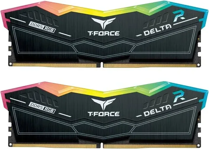 Team Group T-Force Delta RGB 32 Go Kit 2x16Go DDR5 7600 MHz - vue principale