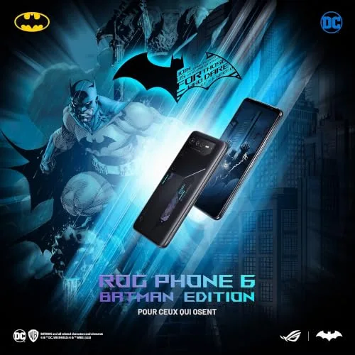ASUS ROG Phone 6 Batman Edition 12 Go / 256 Go Noir image 1